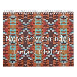 Native Amerikanische Ureinwohner Tribal Art Kalender