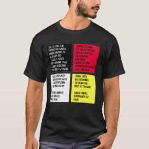 Native Amerikanische Ureinwohner Worte Kulturmediz T-Shirt