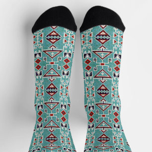 Native Amerikanischen Ureinwohners Navajo Pattern Socken