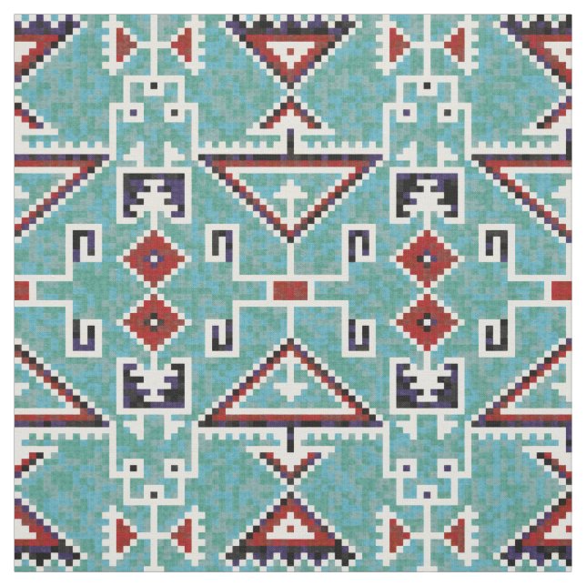 Native Amerikanischen Ureinwohners Navajo Pattern Stoff (Muster)