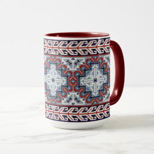 Native Amerikanischen Ureinwohners Navajo Pattern Tasse
