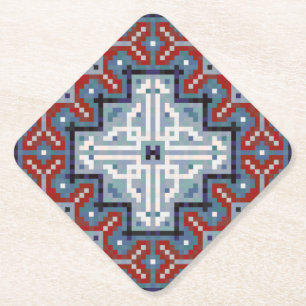 Native Amerikanischen Ureinwohners Navajo Pattern Untersetzer