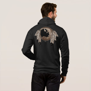 Native Art Hoodie Tribal Spirit Animal Jacket
