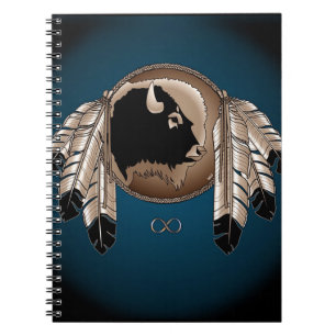 Native Art Notebook Spiritual Animal Metis Book Notizblock