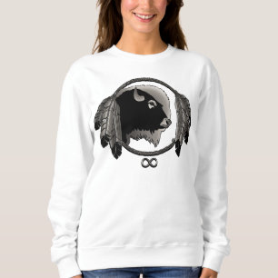 Native Art Sweatshirt Tribal Spirit Animal Shirts