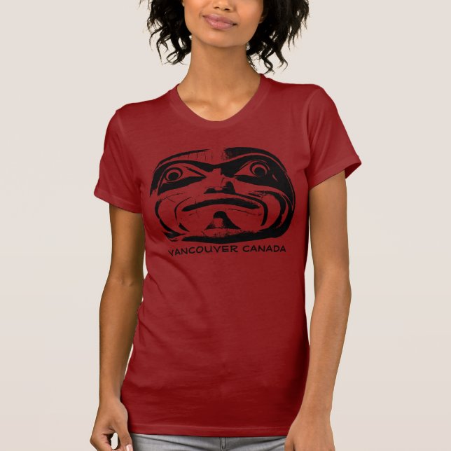 Native Art T - Shirt Vancouver Bio Shirt (Vorderseite)