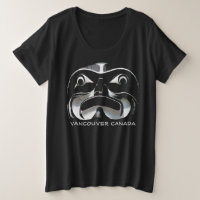Native Art T - Shirt Vancouver Plus Size Shirt