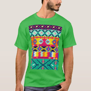 Native Azteken Mustervögel Pfeil T-Shirt