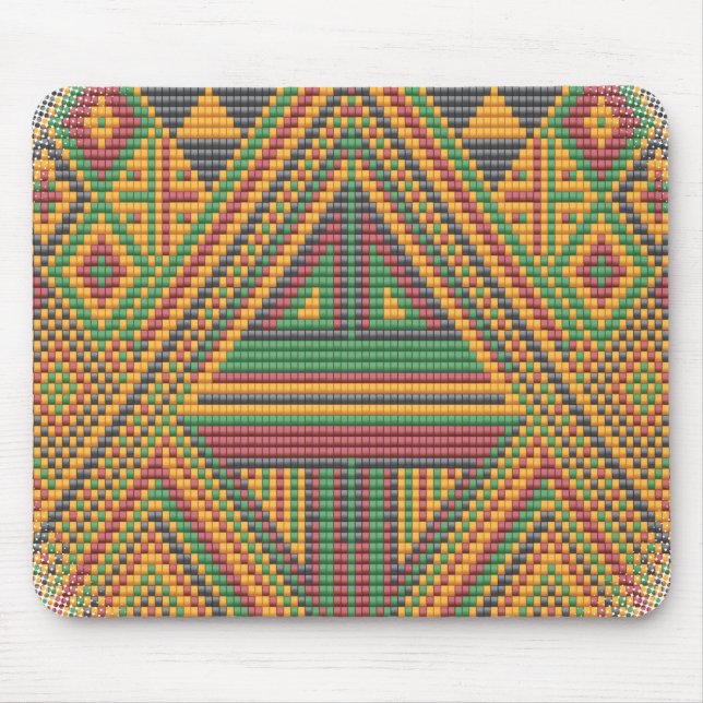 Native Beadwork Mousepad (Vorne)