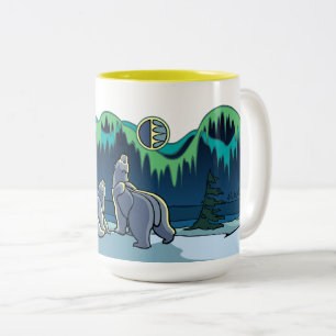 Native Bear Art Cups Tasse Polar Bear Cup & Gläser