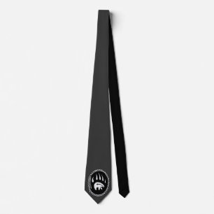 Native Bear Art Krawatte Tribal Bear Claw Necktie