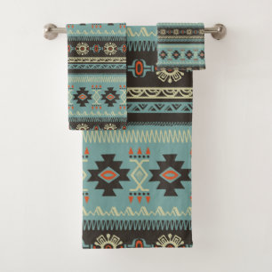 Native Blanket Muster Badhandtuch Set