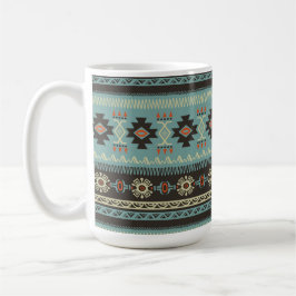 Native Blanket Muster Kaffeetasse
