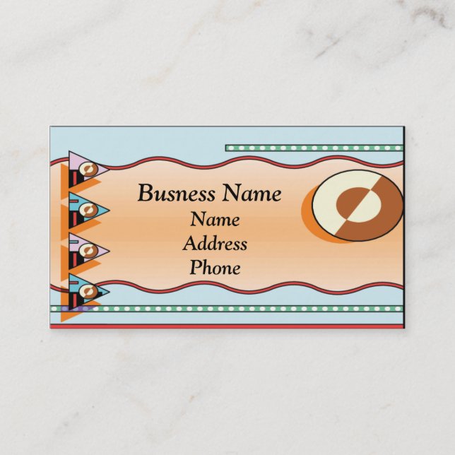 Native Business Card Visitenkarte (Vorderseite)