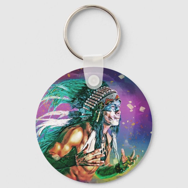 Native Chief Schlüsselanhänger (Vorderseite)