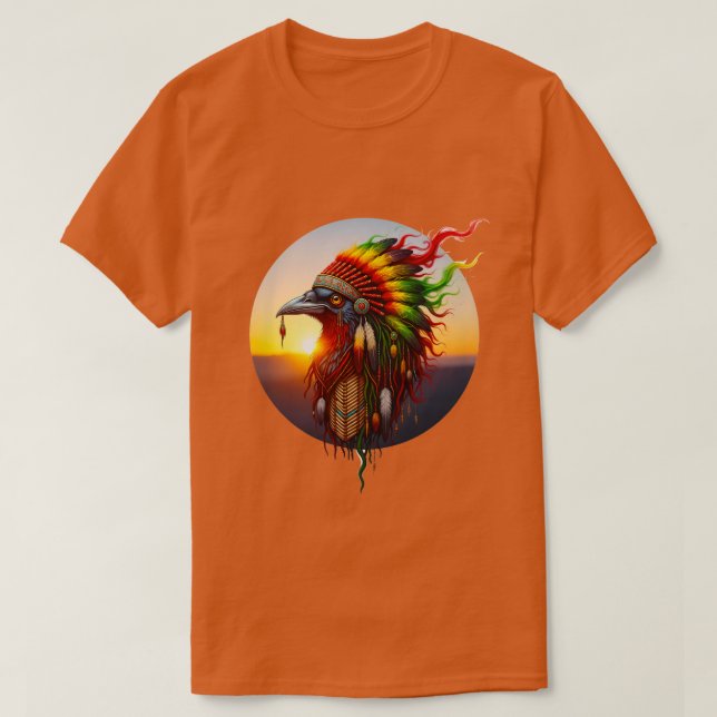 Native Crow 03 T-Shirt (Design vorne)