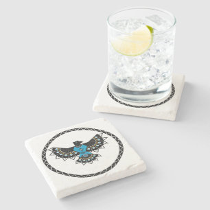 Native Eagle Stone Untersetzer
