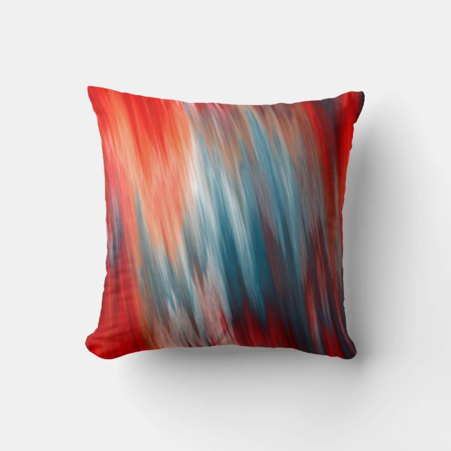 Native Fire Throw Kissen (Vorderseite)