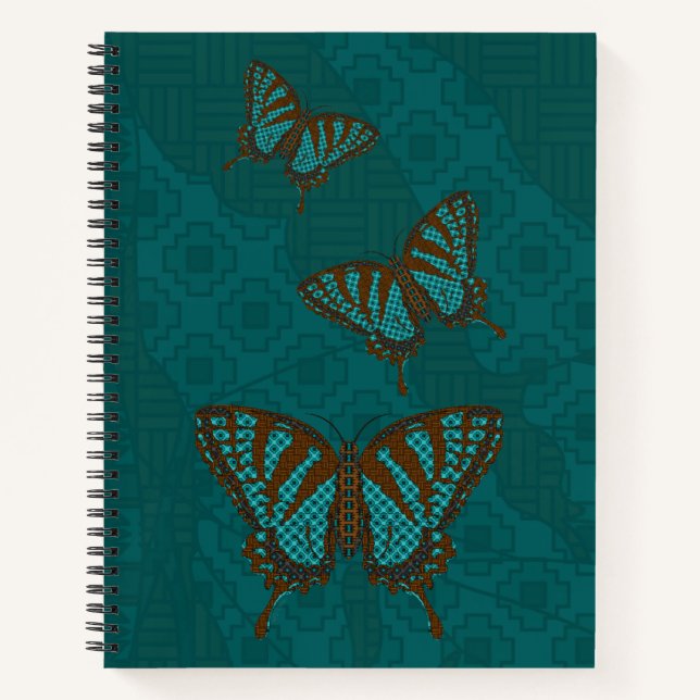Native Frack Spiral Notebook Notizbuch (Vorderseite)