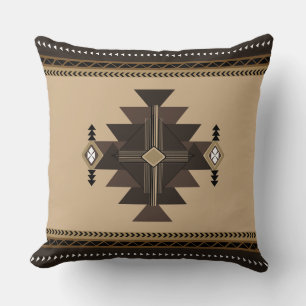 Native Geometric Kissen