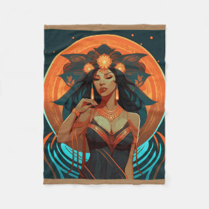 NATIVE INSPIRATION #2 FLEECEDECKE