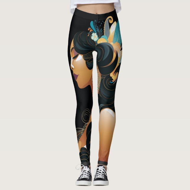 NATIVE INSPIRATION #3 LEGGINGS (Vorderseite)