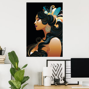 NATIVE INSPIRATION #3 POSTER