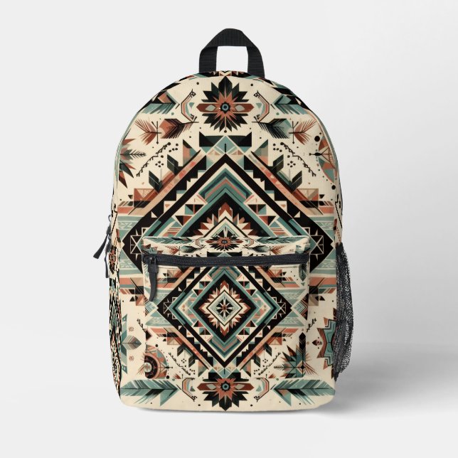 Native Inspiration  Bedruckter Rucksack (Vorderseite)