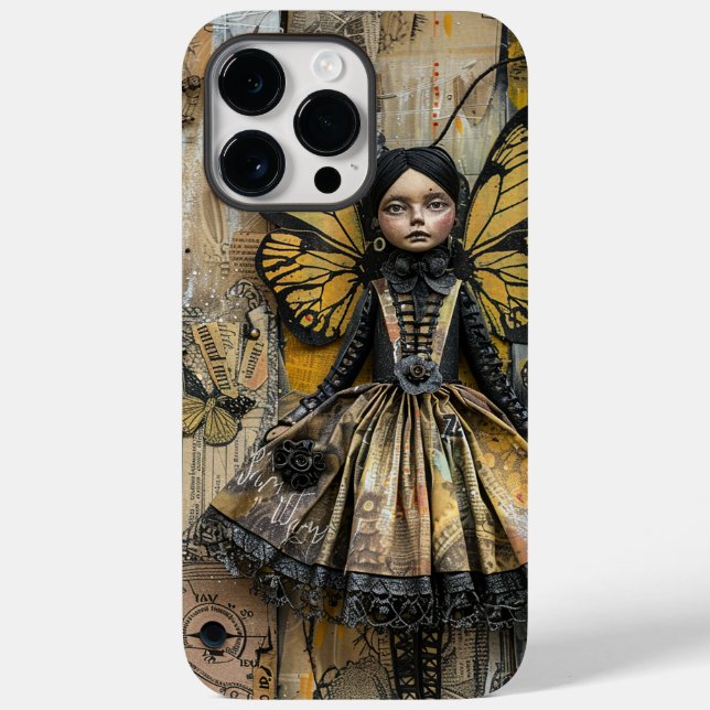 Native Maiden Fairy Dekoupage Case-Mate iPhone Hülle (Rückseite)