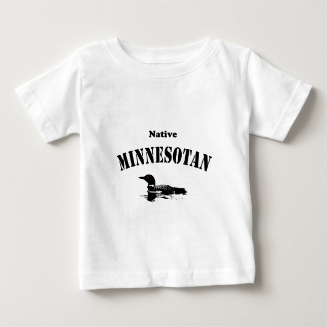 Native Minnesotan Baby T-shirt (Vorderseite)