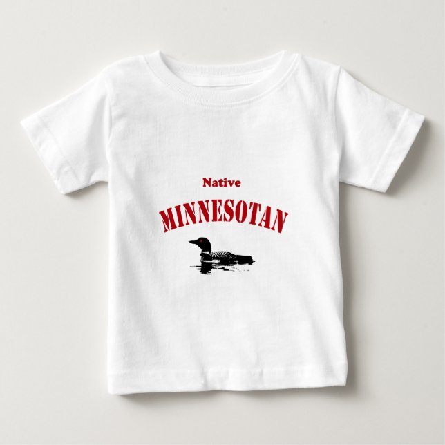 Native Minnesotan Baby T-shirt (Vorderseite)