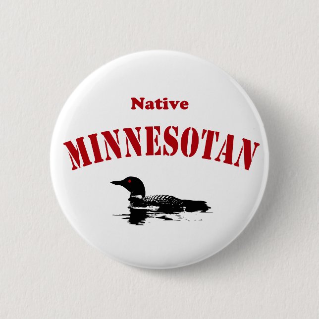 Native Minnesotan Button (Vorderseite)