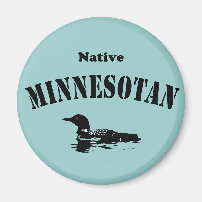 Native Minnesotan Magnet (Vorne)