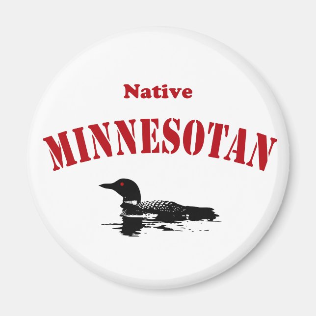 Native Minnesotan Magnet (Vorne)