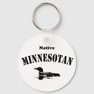 Native Minnesotan Schlüsselanhänger