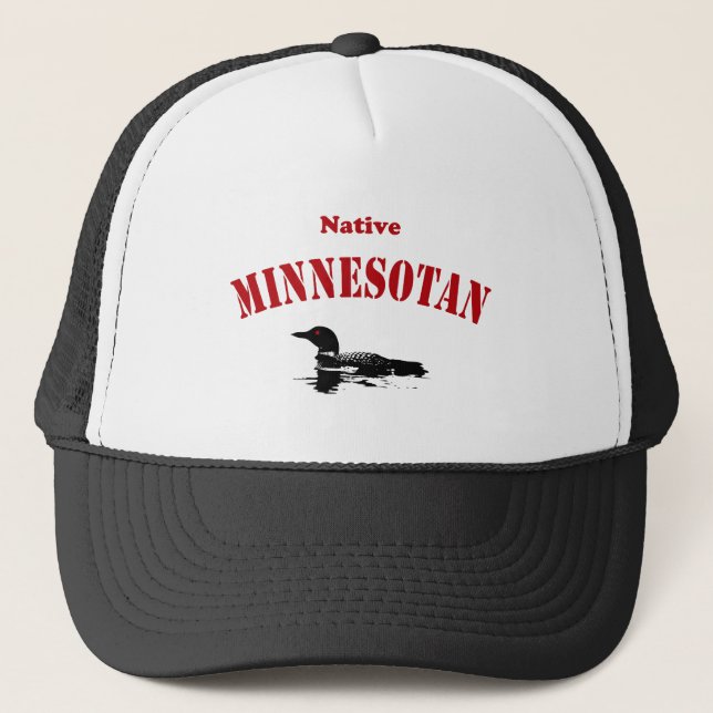 Native Minnesotan Truckerkappe (Vorderseite)