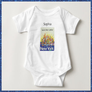 Native New Yorker Baby Strampler