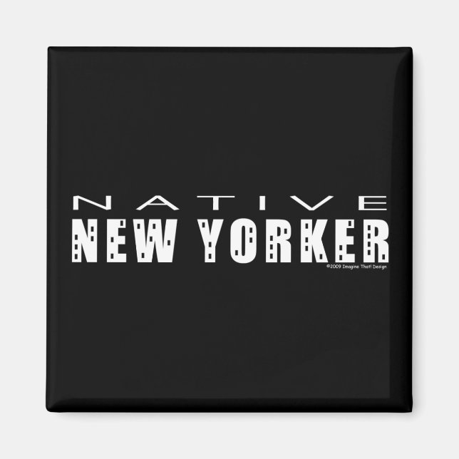 Native New Yorker Magnet (Vorne)
