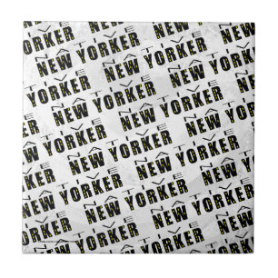 Native New Yorker-Muster Fliese