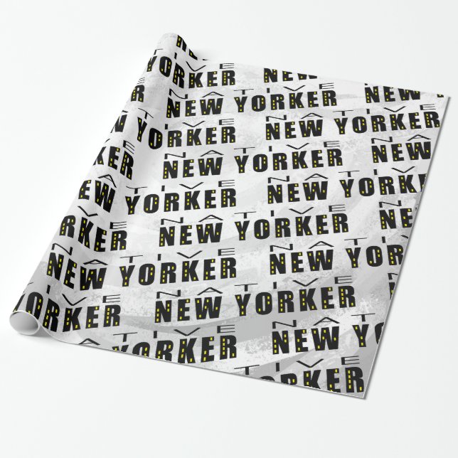 Native New Yorker Pattern Geschenkpapier (Ungerollt)