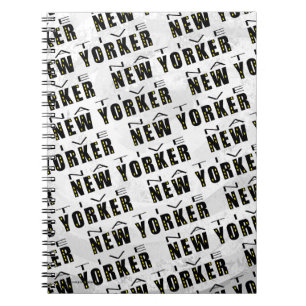 Native New Yorker Pattern Notizblock