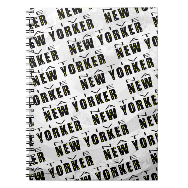 Native New Yorker Pattern Notizblock (Vorderseite)