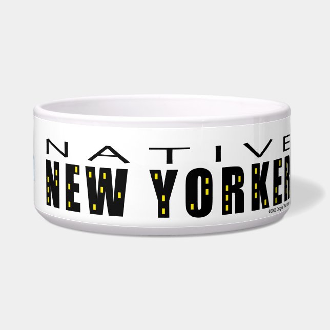 Native New Yorker Personal Pet Bowl Napf (Rechts)