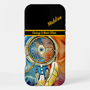 Native Pattern Tagebuch: Kulturelle Eleganz iPhone 16 Pro Max Hülle