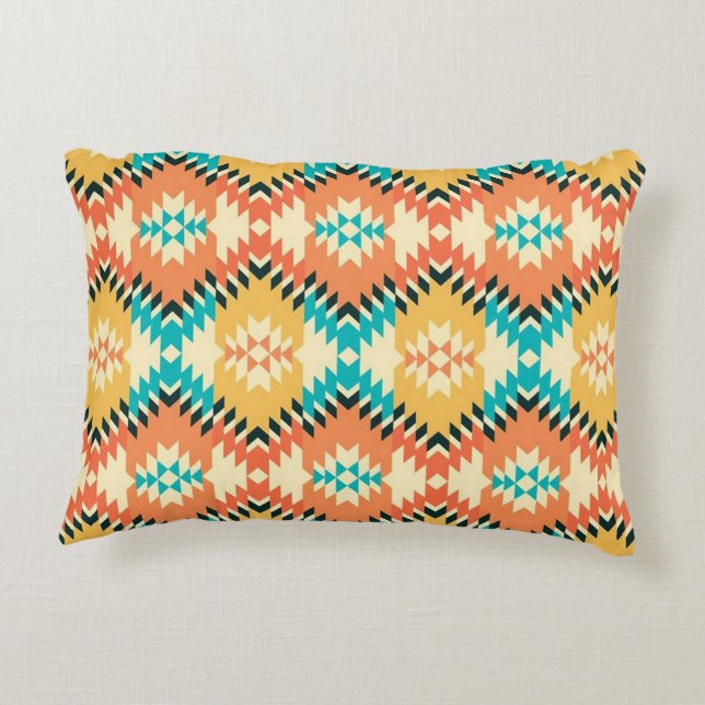 Native Print Accent Pillow Dekokissen (Rückseite)