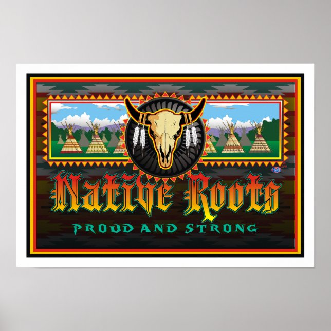 Native Roots Poster (Vorne)