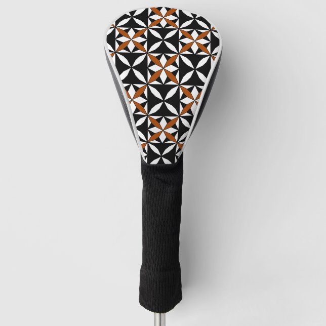 Native Snowflakes Golf Head Cover Headcover (Vorderseite)