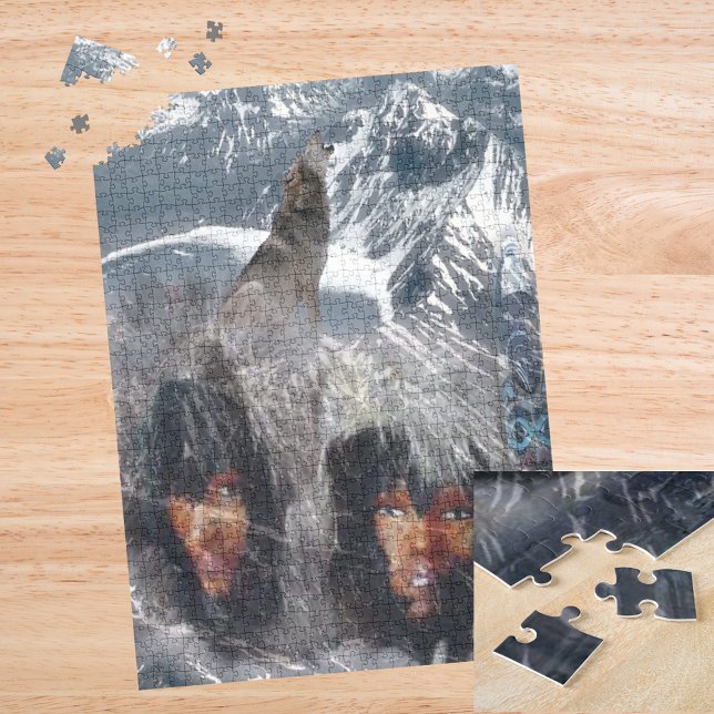 Native Spirit in Alaska 16" x 20" Puzzle (Native Spirit in Alaska 16" x 20" Puzzle)