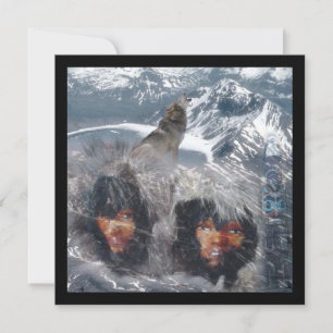 Native Spirit in Alaska Einladung