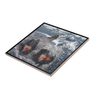 Native Spirit in Alaska Fliese